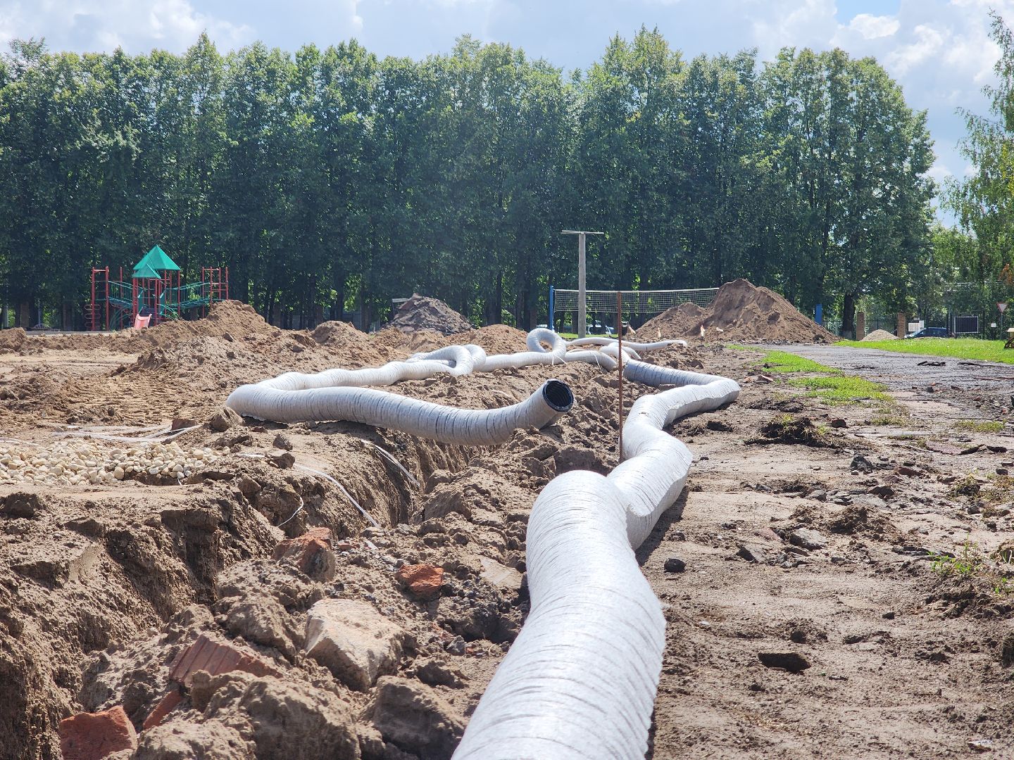 урожай, ремонт стадиона, руза, капитальный ремонт, спорт, спорт в рузе, спорт подмосковья,