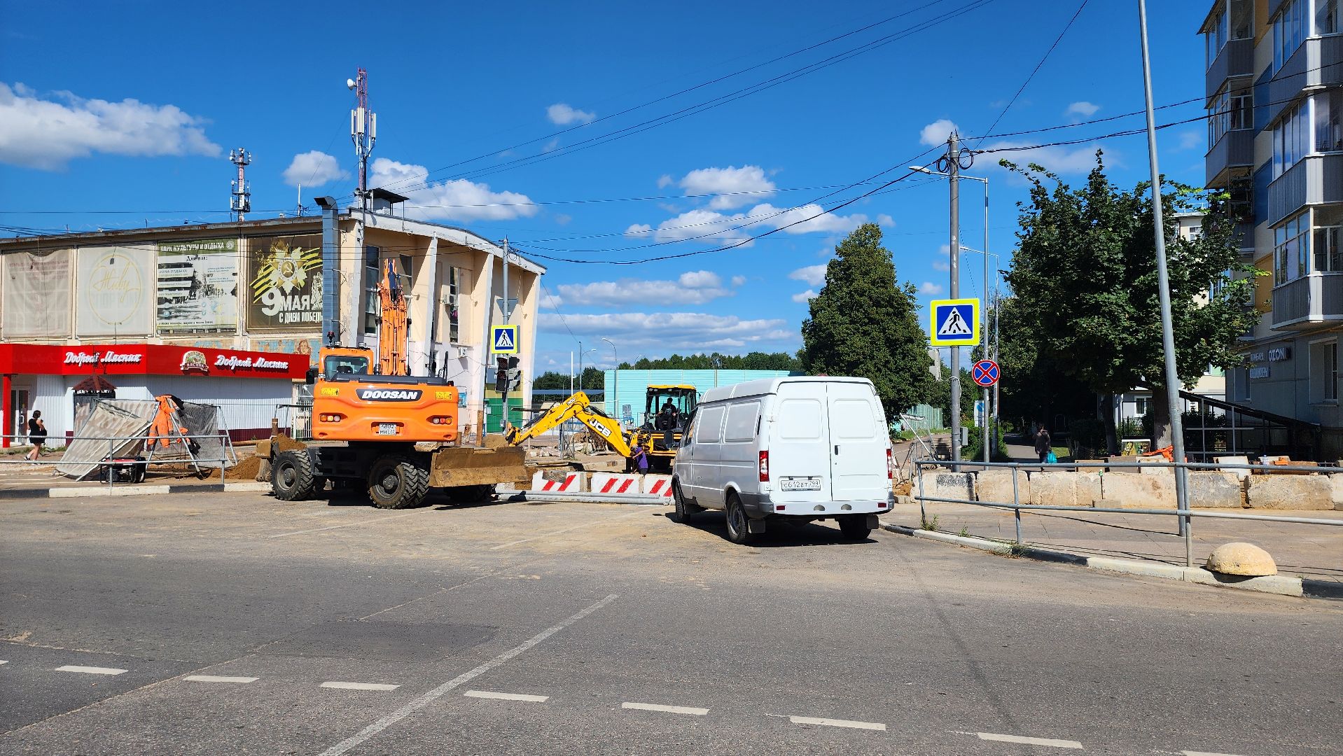 кашира, муп теплосеть, реконструкция трубопровода, теплоснабжение, горячая вода, земляные работы, обратная засыпка, ремонт,
