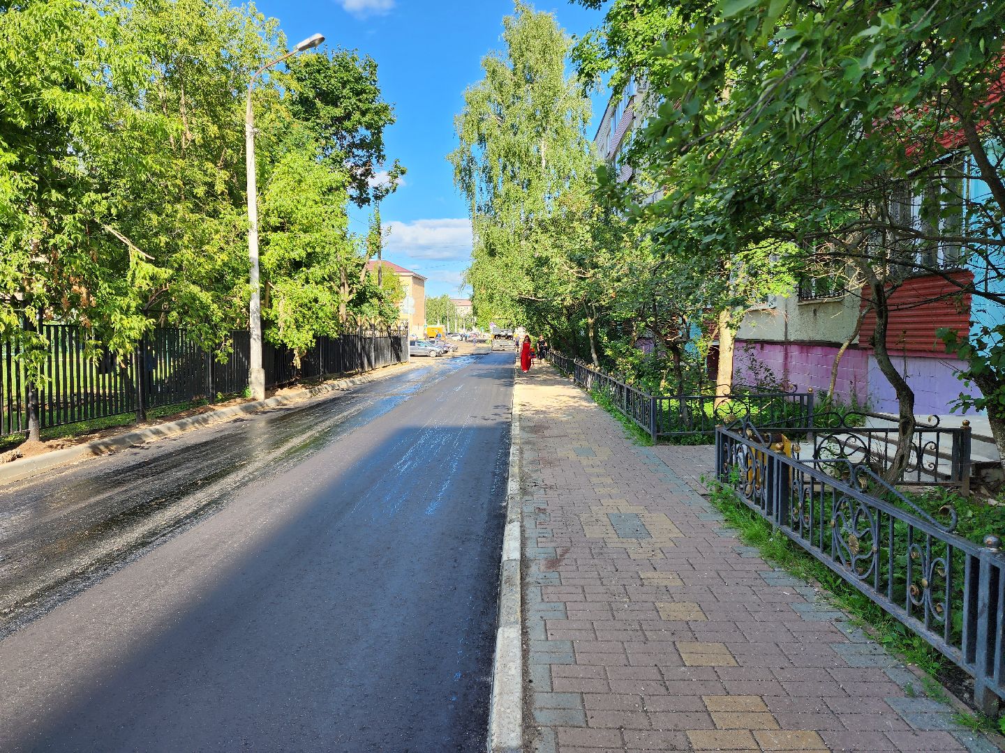 раменское, благоустройство, ремонт внутриквартальных дорог, улица Гурьева дом 20-28,