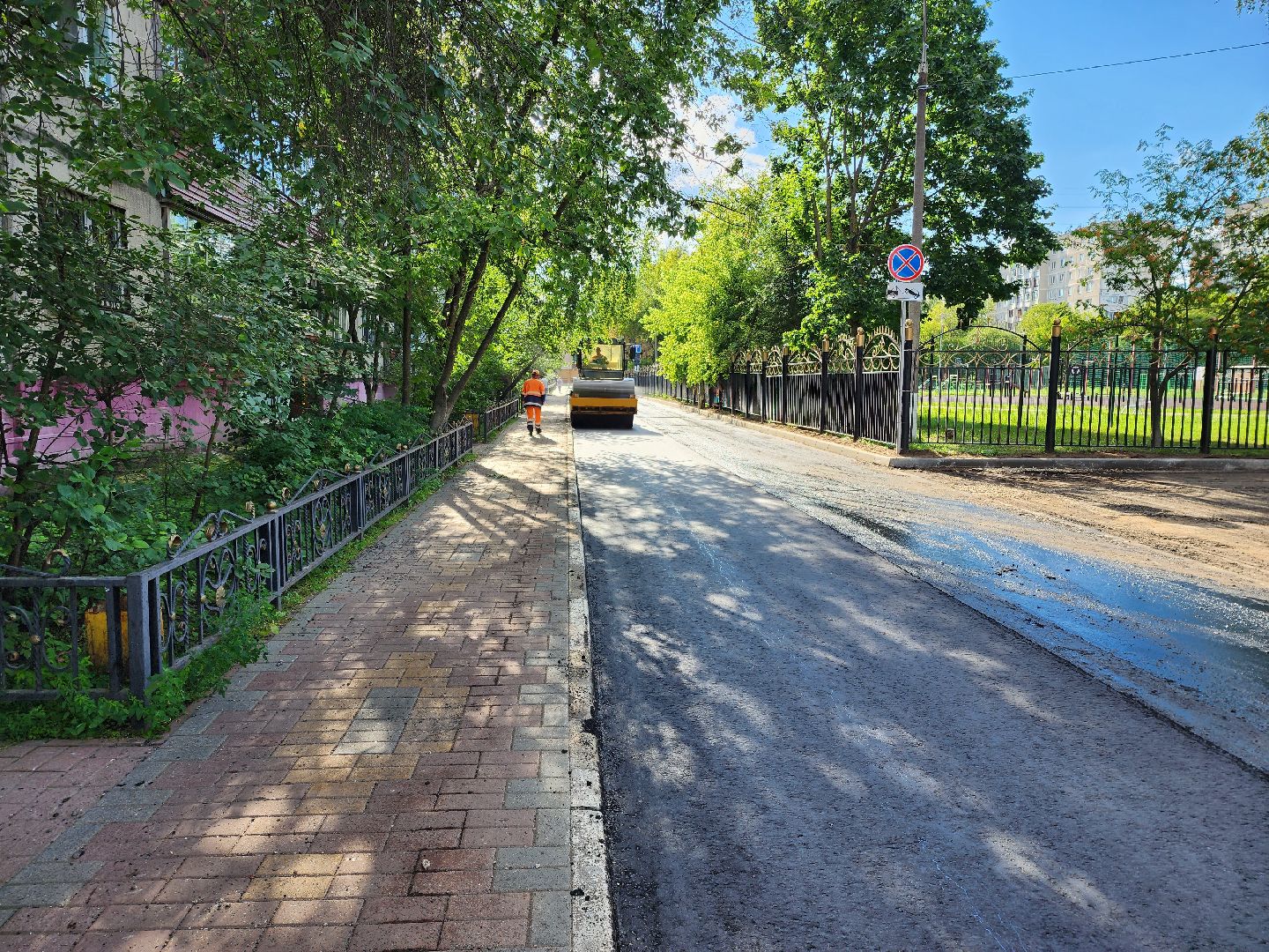 раменское, благоустройство, ремонт внутриквартальных дорог, улица Гурьева дом 20-28,