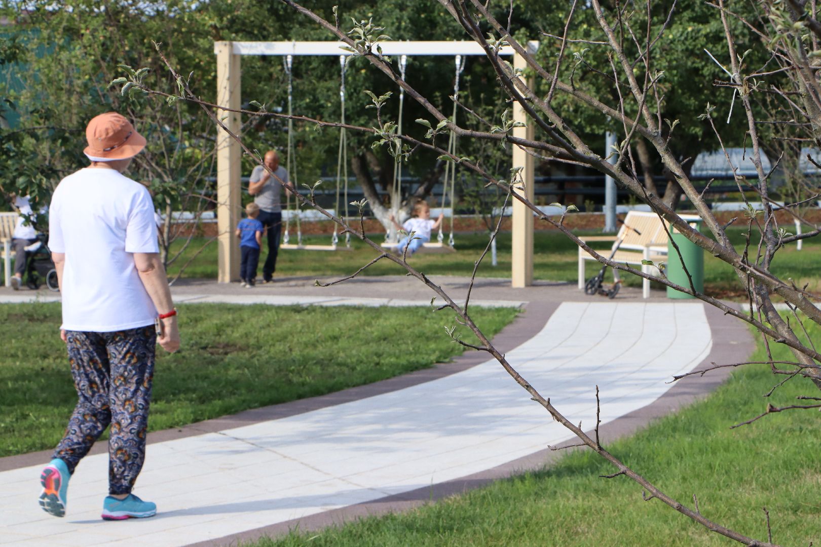 национальный проект жилье и городская среда, Яблоневый сад, поселок Успенский, серебряные Пруды, благоустройство, президентские проекты,