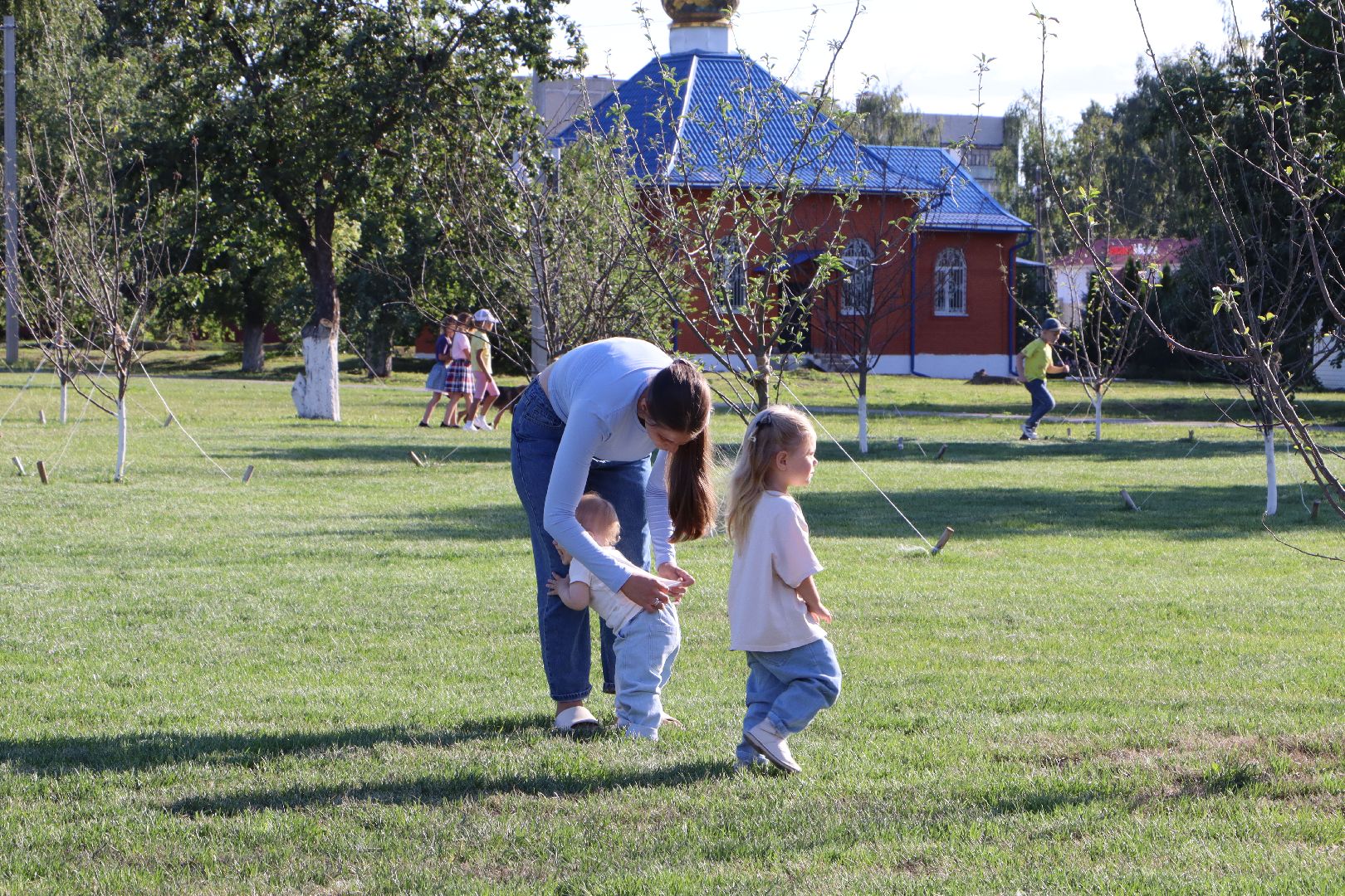 национальный проект жилье и городская среда, Яблоневый сад, поселок Успенский, серебряные Пруды, благоустройство, президентские проекты,