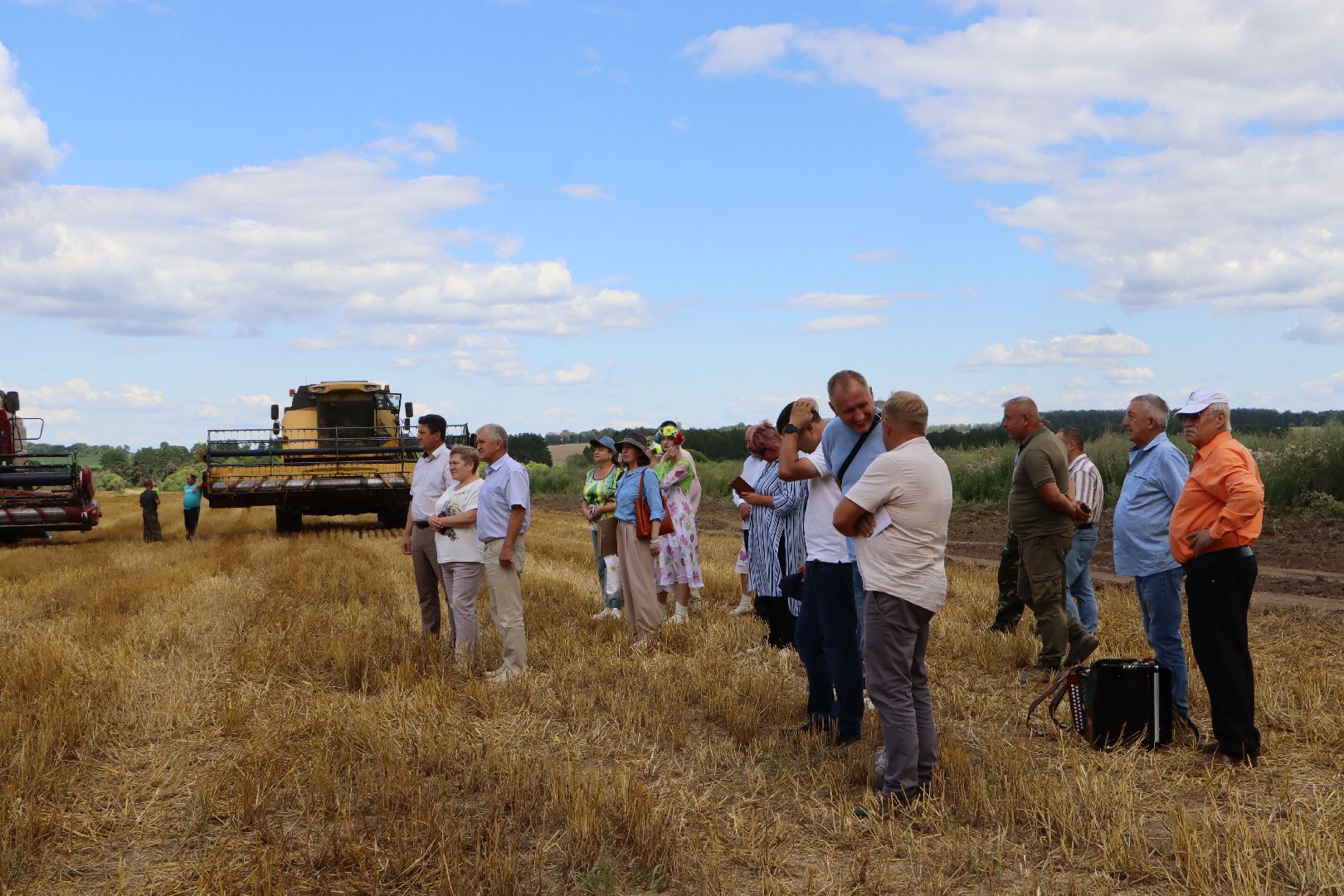 уборочная 2024, урожай 2024, Праздник Первого снопа, Серебряные Пруды, Коровино, СП Нива,