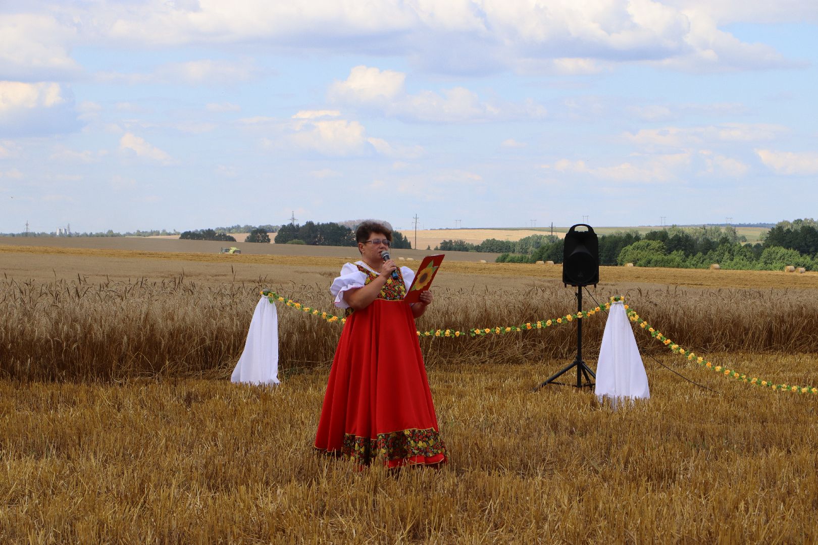 уборочная 2024, урожай 2024, Праздник Первого снопа, Серебряные Пруды, Коровино, СП Нива,