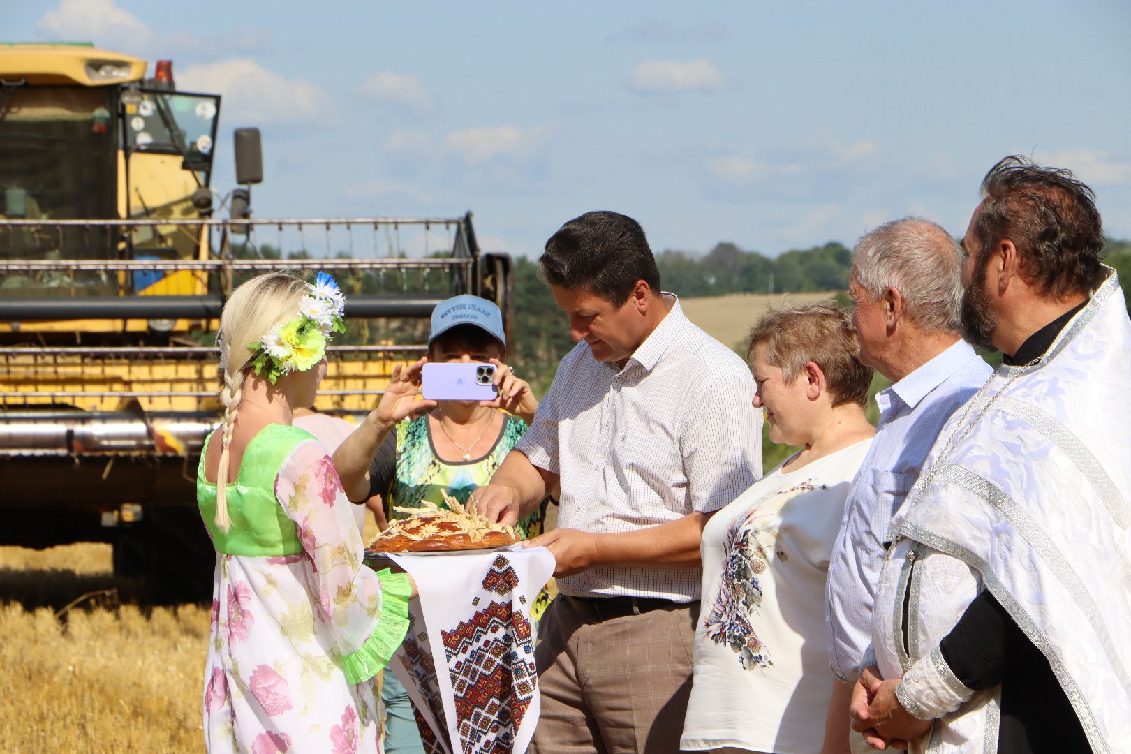 уборочная 2024, урожай 2024, Праздник Первого снопа, Серебряные Пруды, Коровино, СП Нива,