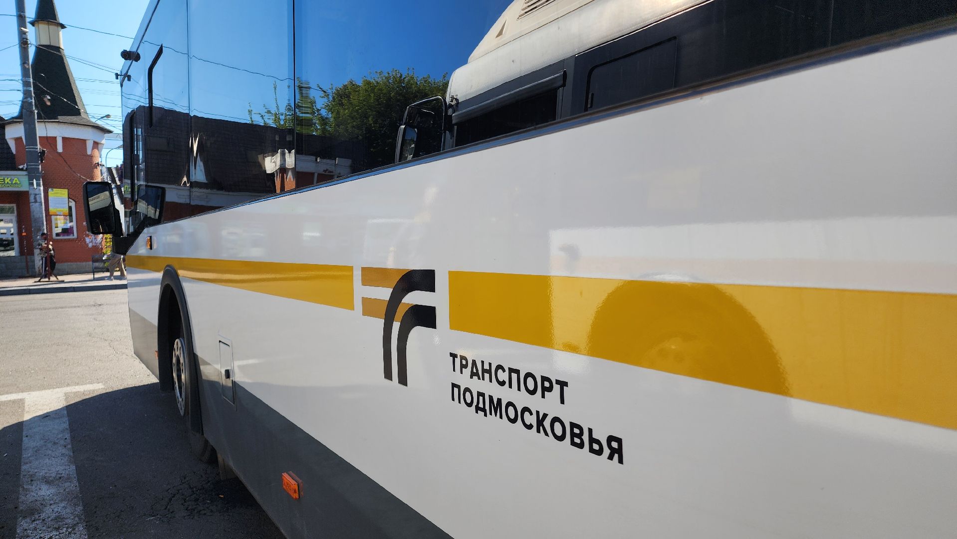 Автобус, новые автобусы, ЛиАЗ, Автобусный парк, Домодедово, Подмосковье,