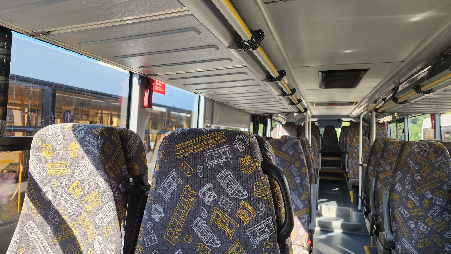 Автобус, новые автобусы, ЛиАЗ, Автобусный парк, Домодедово, Подмосковье,