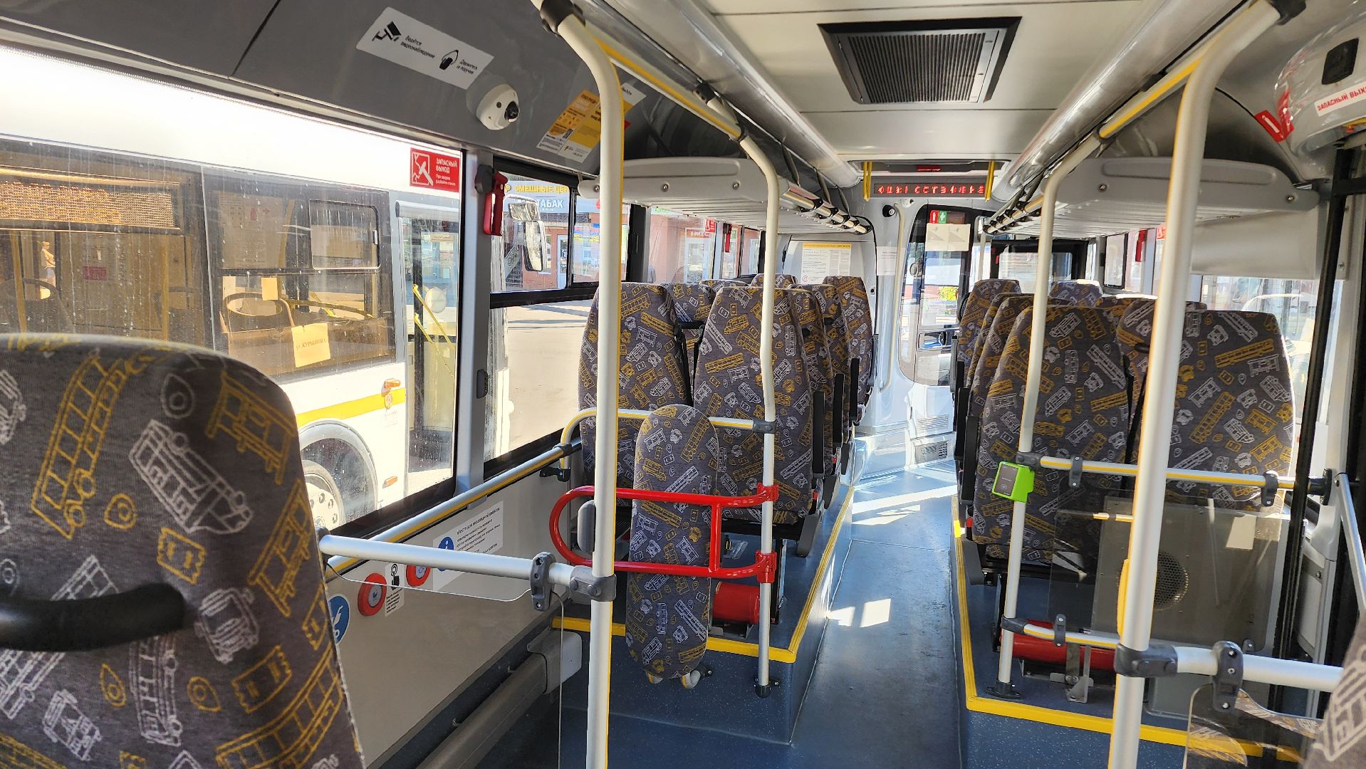 Автобус, новые автобусы, ЛиАЗ, Автобусный парк, Домодедово, Подмосковье,