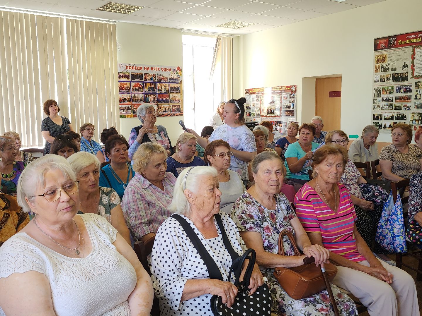 активное долголетие, встреча с населением, главный врач,