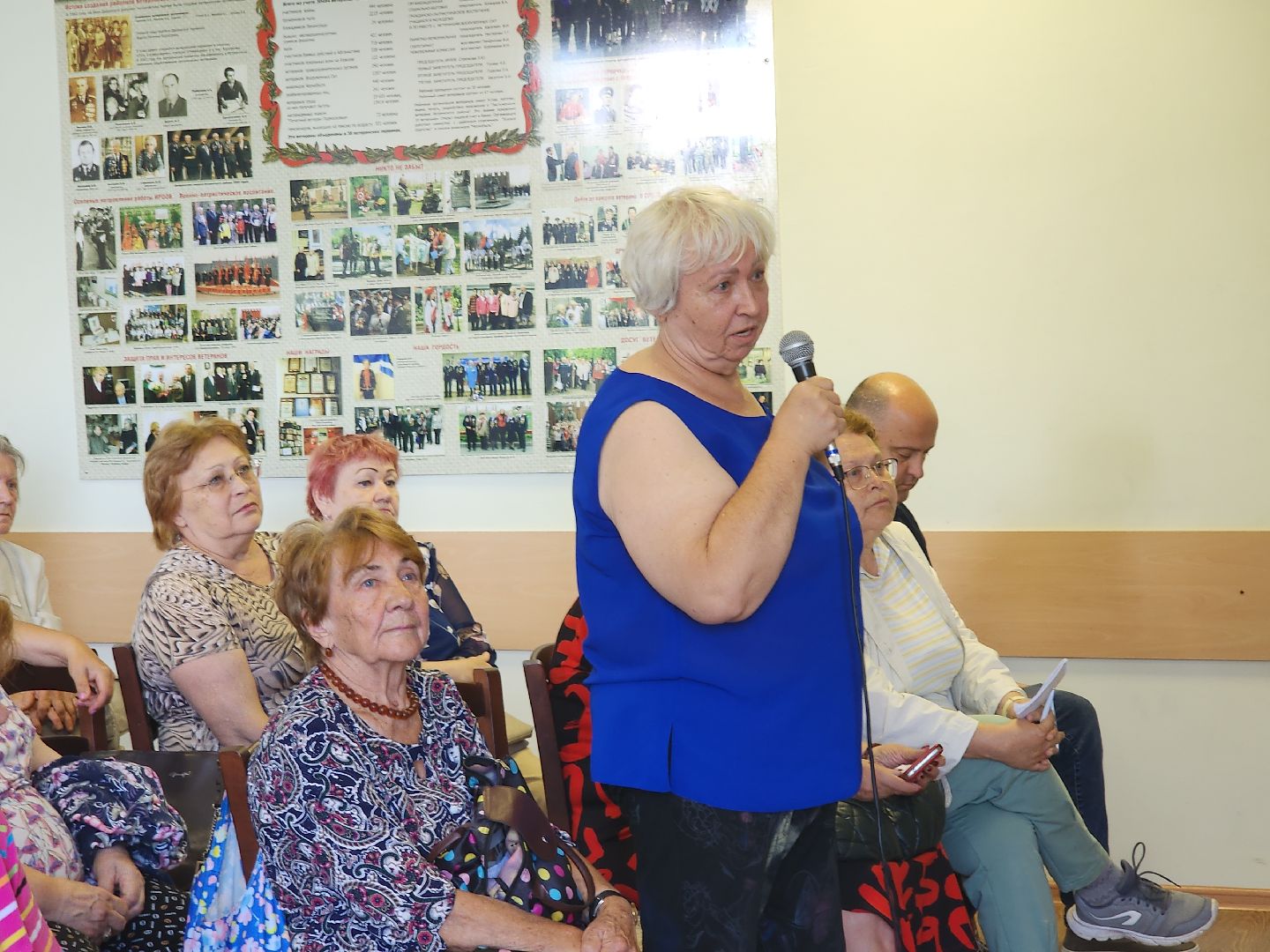 активное долголетие, встреча с населением, главный врач,