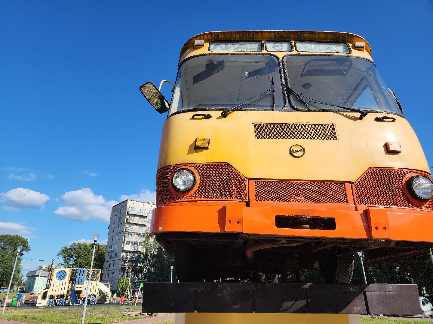 детская площадка, ликинский автобусный завод, ликино-дулево, орехово-зуевский округ,