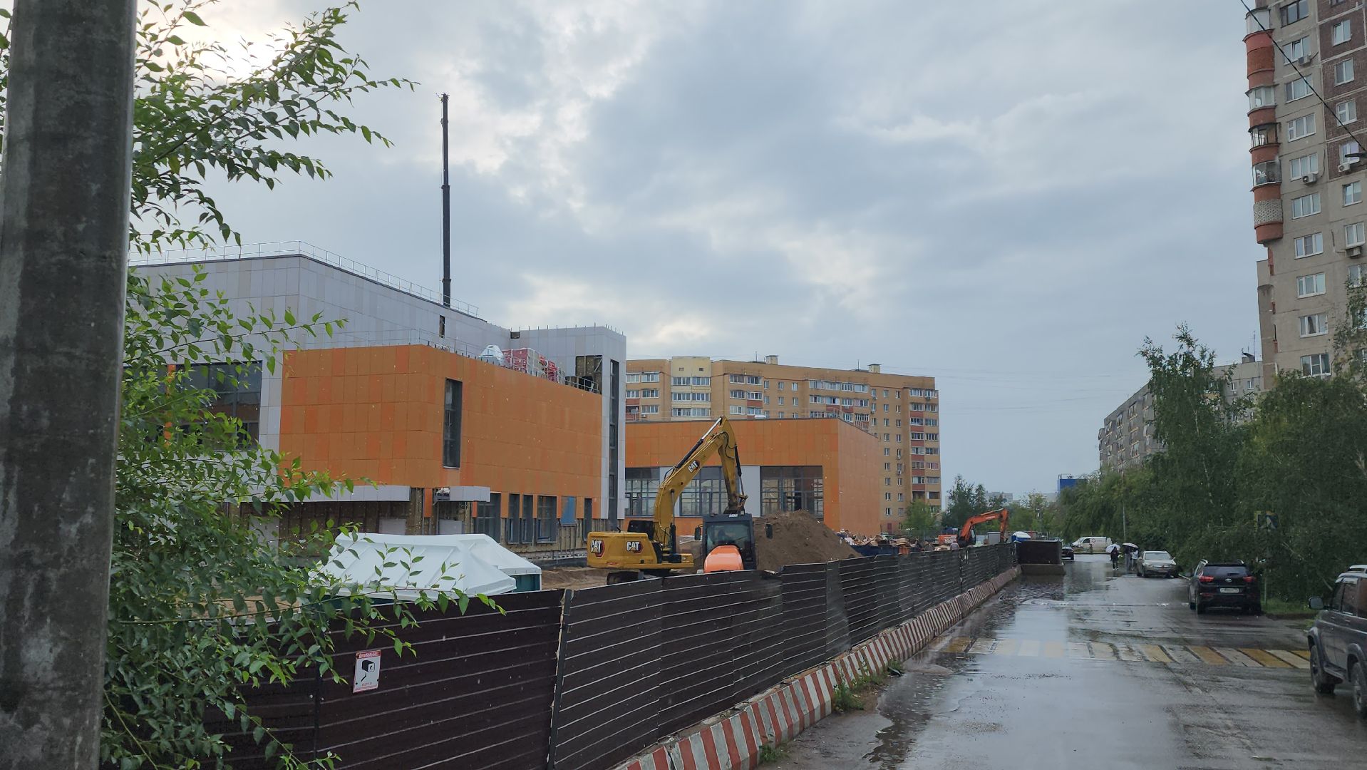 строительство, новая школа, пятый микрорайон, микрорайон 5,