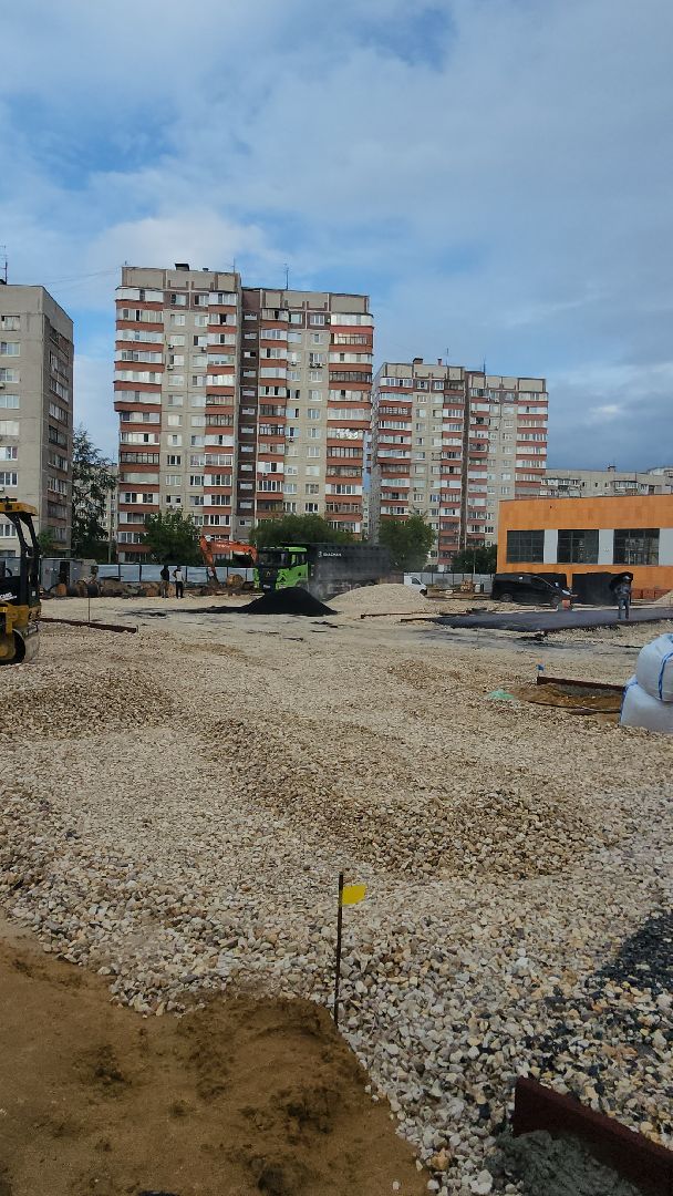 строительство, новая школа, пятый микрорайон, микрорайон 5,