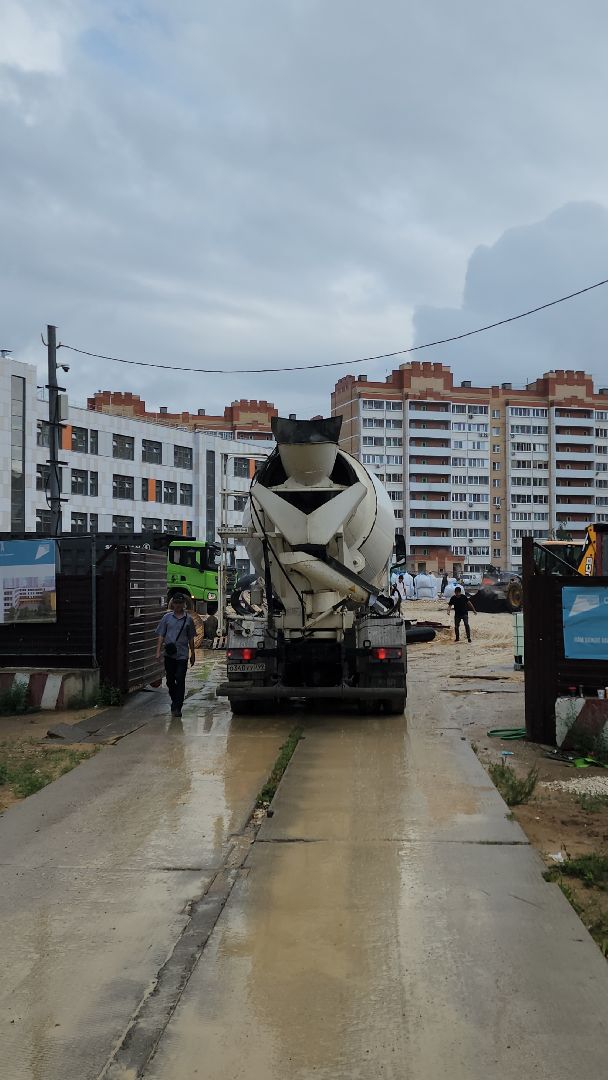 строительство, новая школа, пятый микрорайон, микрорайон 5,