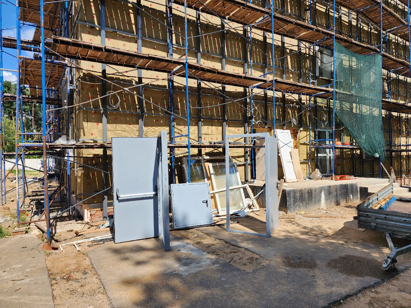 раменское, строительство, капитальный ремонт здания поликлиники на улице Высоковольтной,