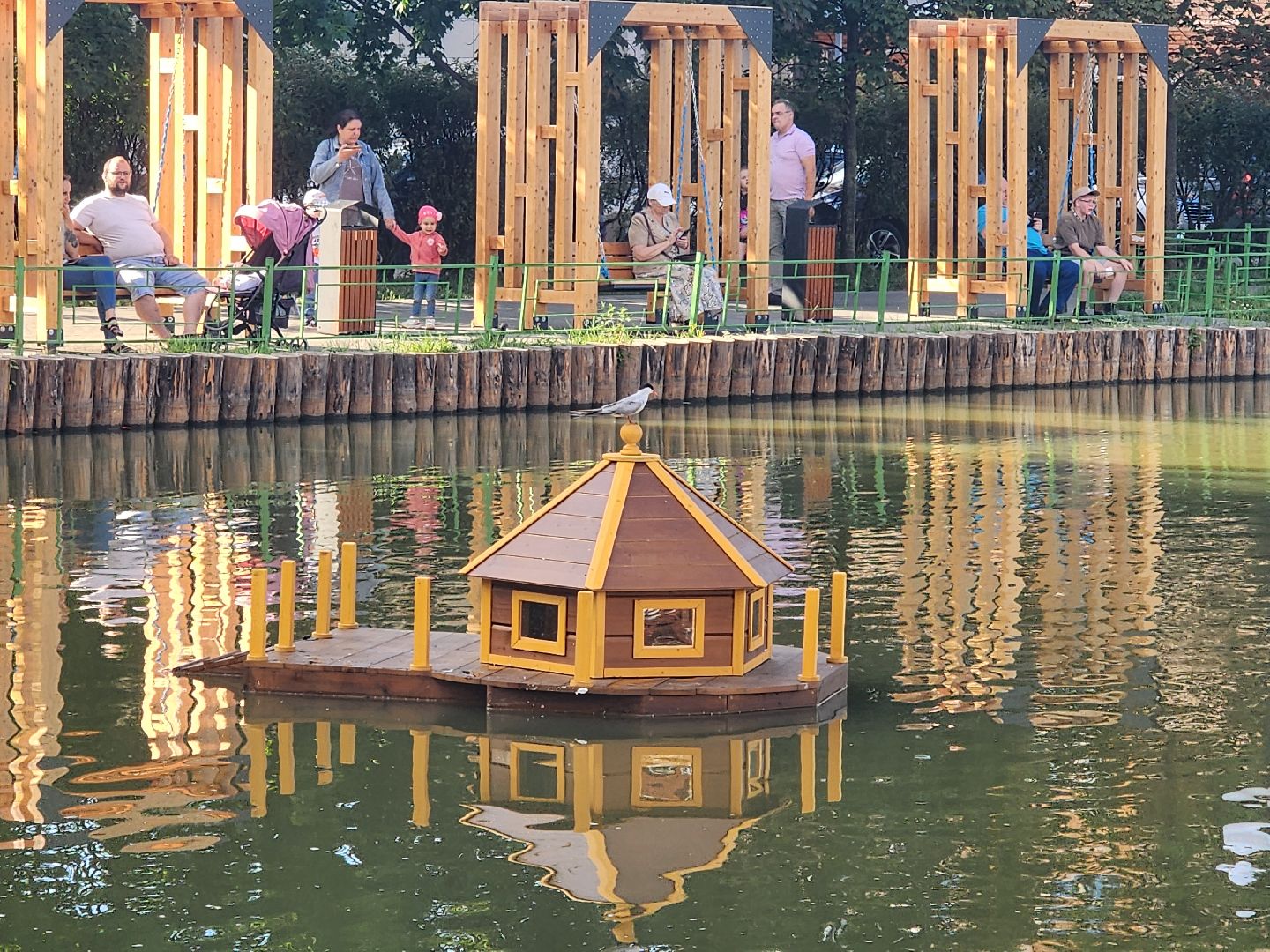 корм для уток, утки, алексеевский пруд, мытищи,