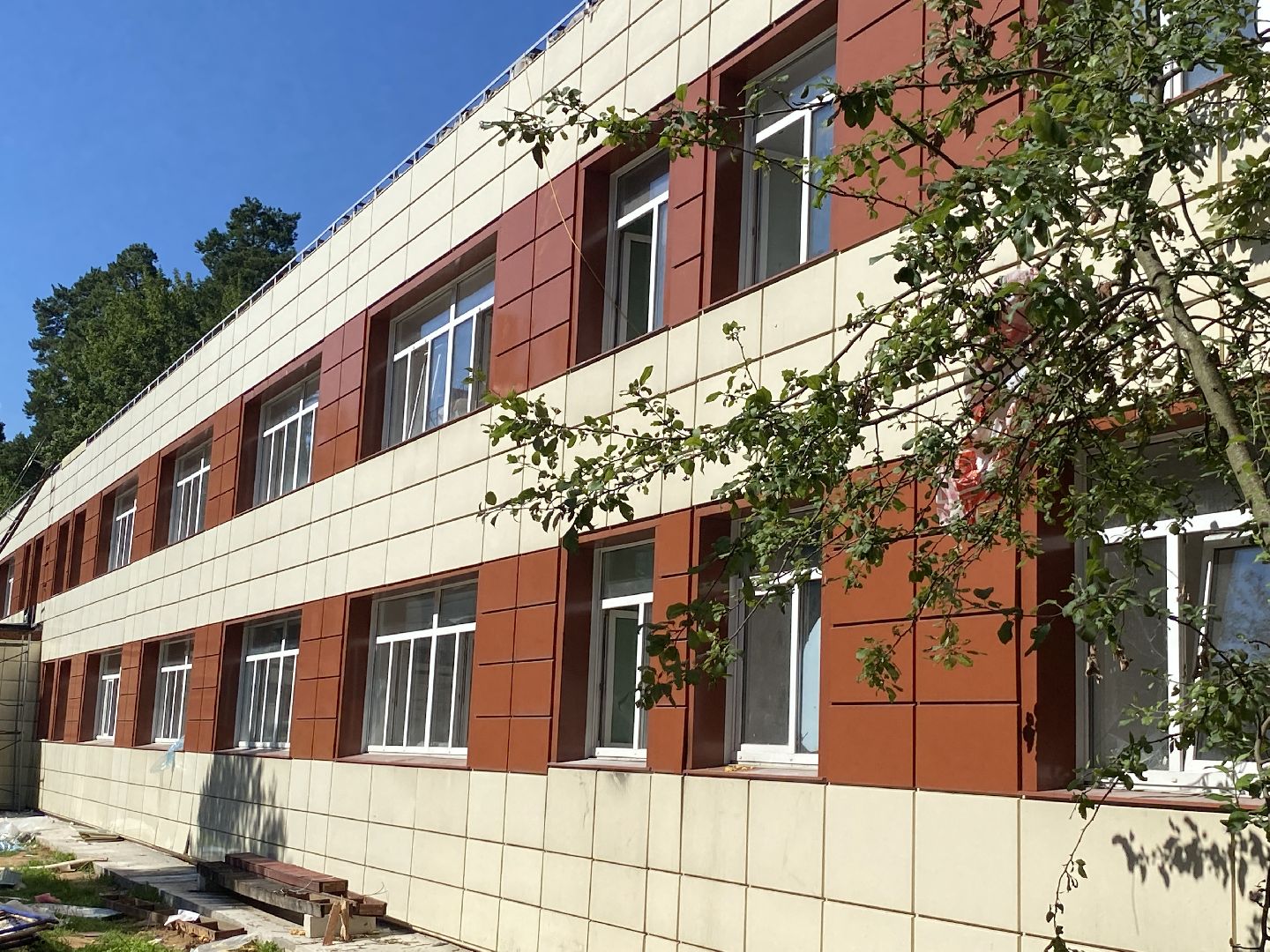 капитальный ремонт школы, капремонт Поповки, Попова во Власихе, Власиха школа Попова, капремонт школы Попова,