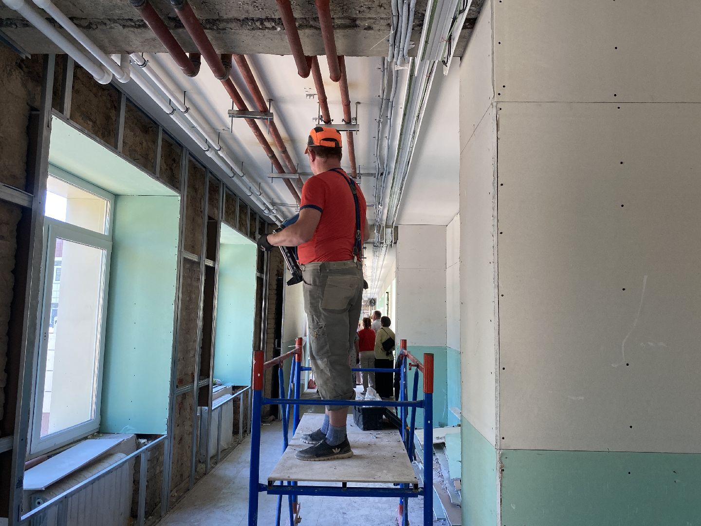 капитальный ремонт школы, капремонт Поповки, Попова во Власихе, Власиха школа Попова, капремонт школы Попова,