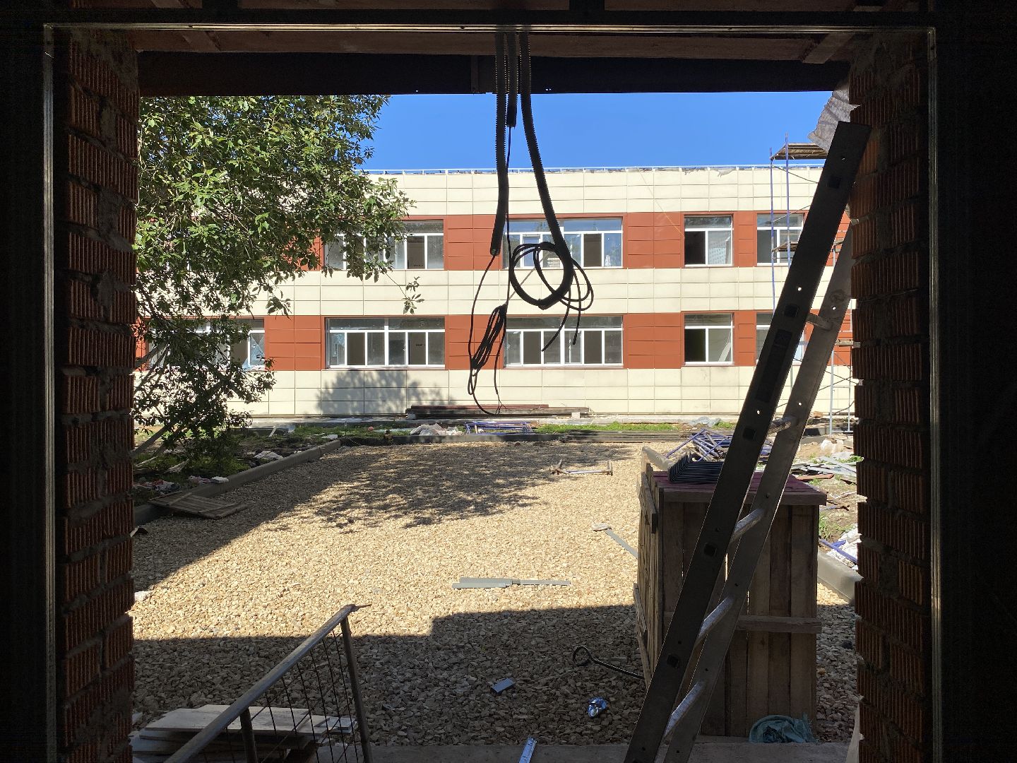 капитальный ремонт школы, капремонт Поповки, Попова во Власихе, Власиха школа Попова, капремонт школы Попова,