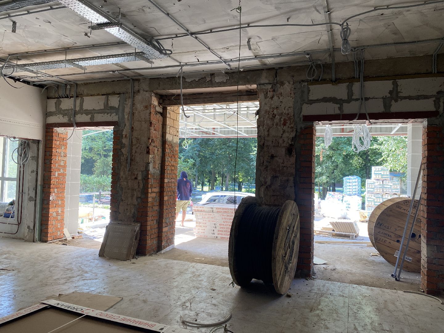 капитальный ремонт школы, капремонт Поповки, Попова во Власихе, Власиха школа Попова, капремонт школы Попова,