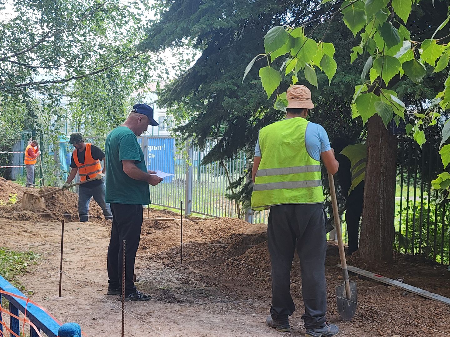 комплексное благоустройство дворов,мытищи,