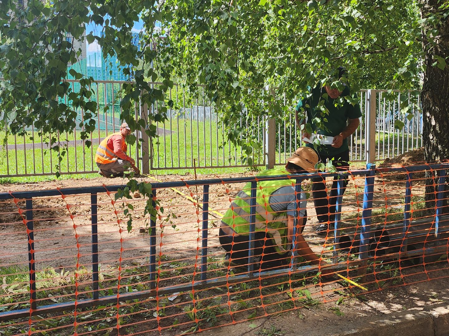 комплексное благоустройство дворов,мытищи,