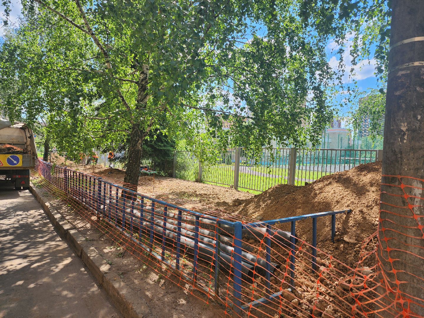 комплексное благоустройство дворов,мытищи,