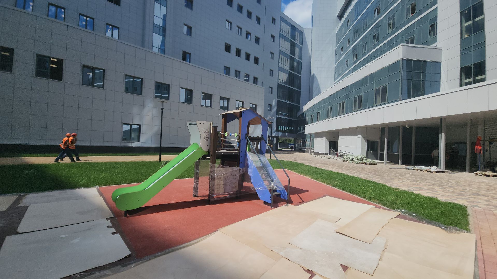 красногорск, детский клинический центр, стройка, медицина,