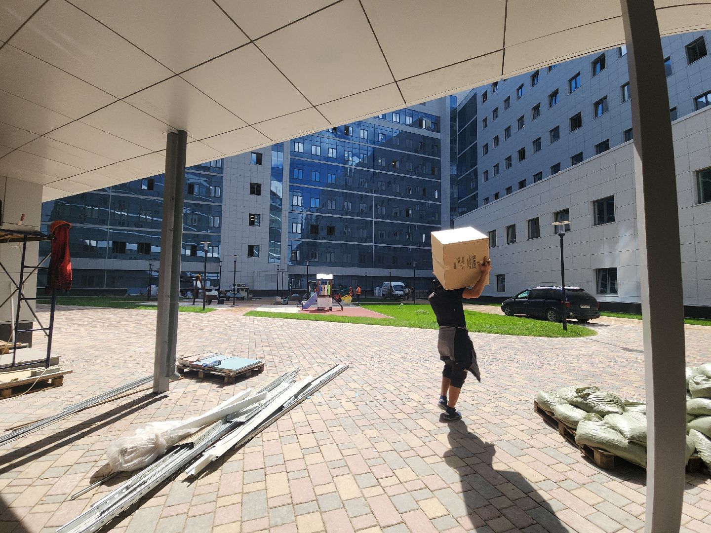 красногорск, детский клинический центр, стройка, медицина,