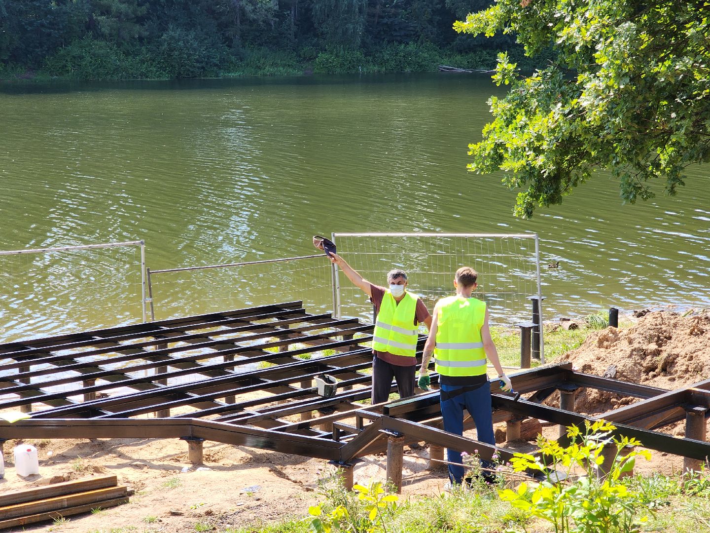 красногорск, благоустройство, плотина, пляж, хайкин, изумрудные холмы, лесопарк,