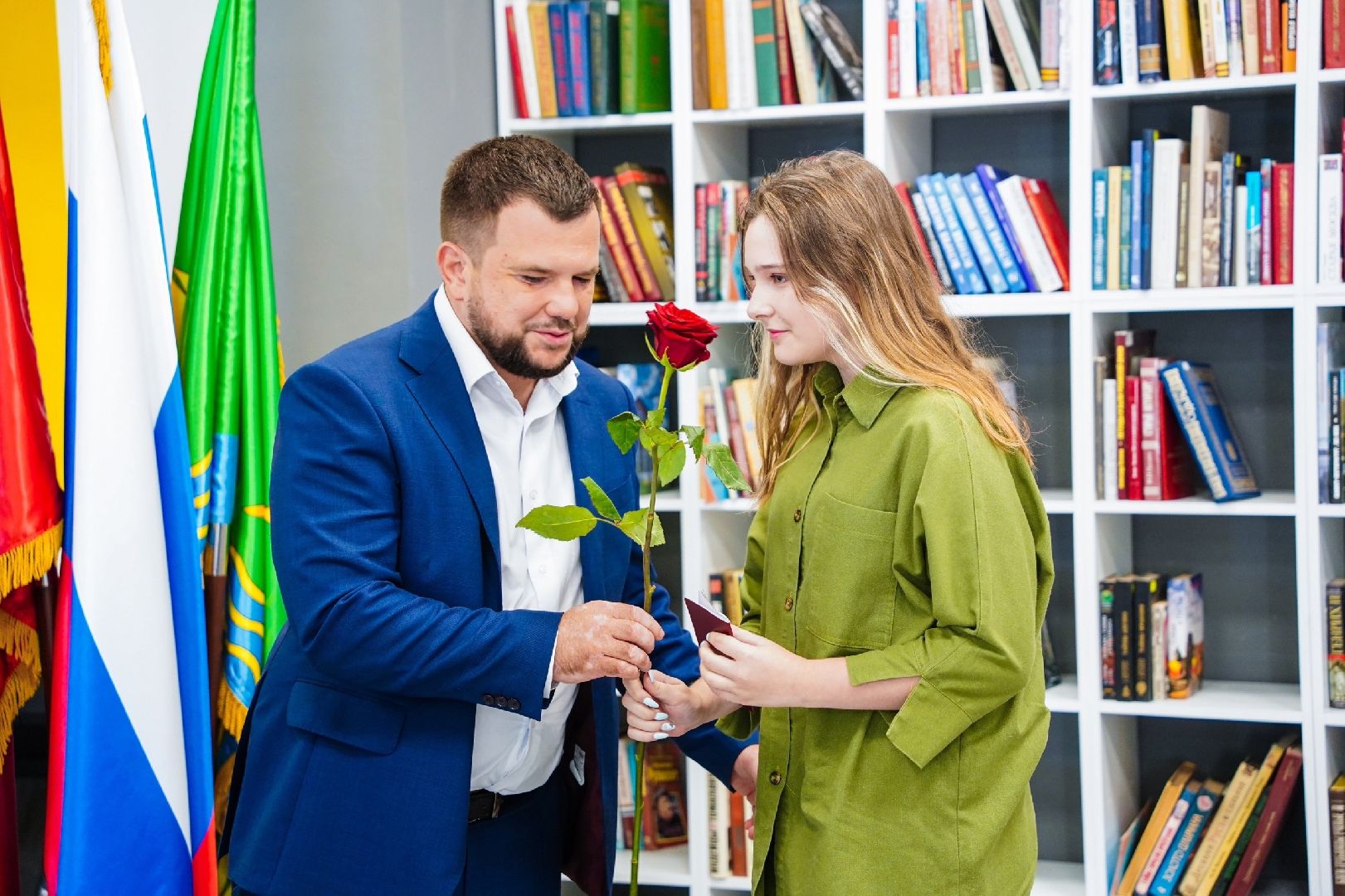 вручение паспортов, главный документ, Шатура, паспорт гражданина рф,