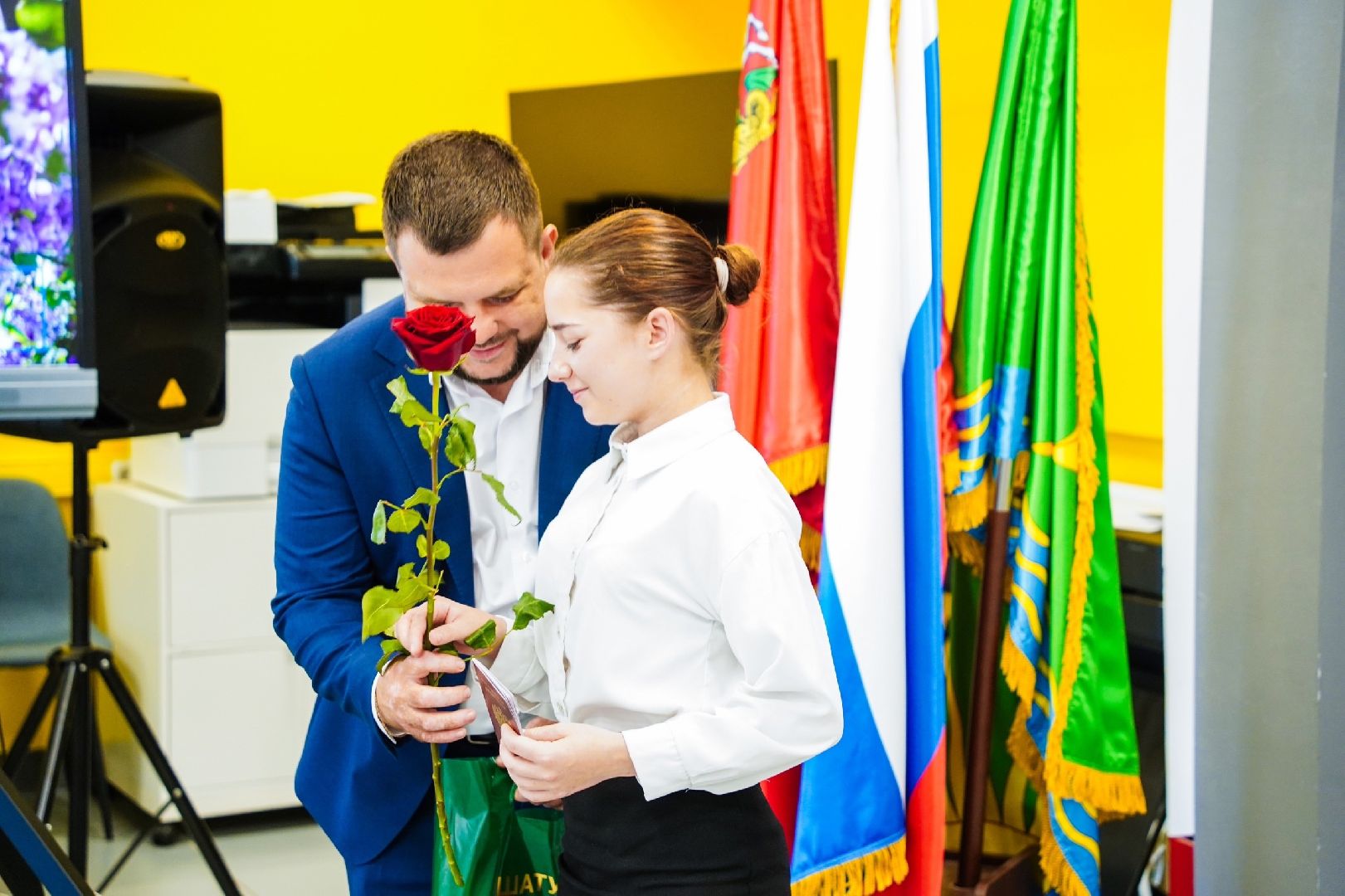 вручение паспортов, главный документ, Шатура, паспорт гражданина рф,