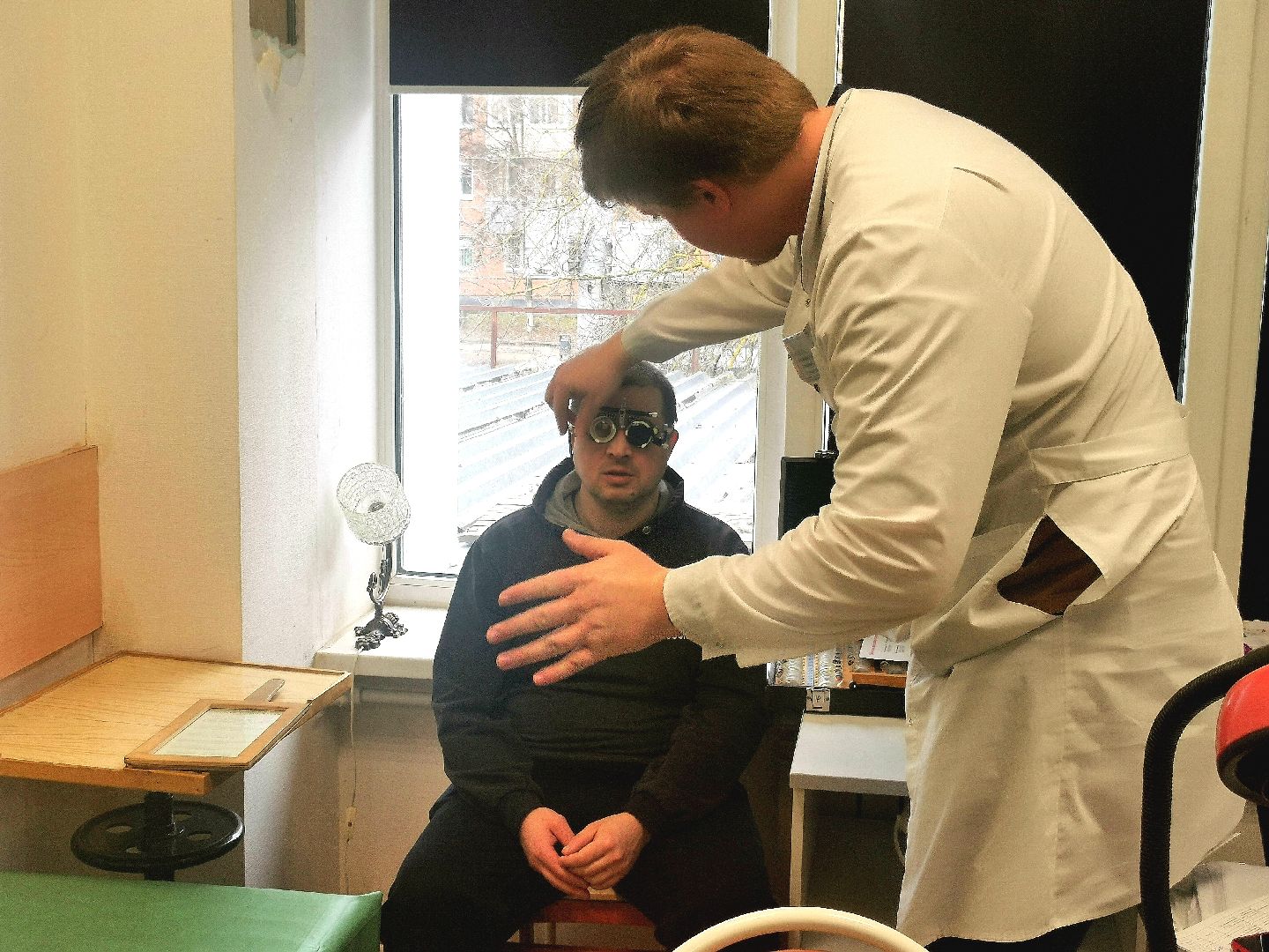 Подольск, беженцы, врач