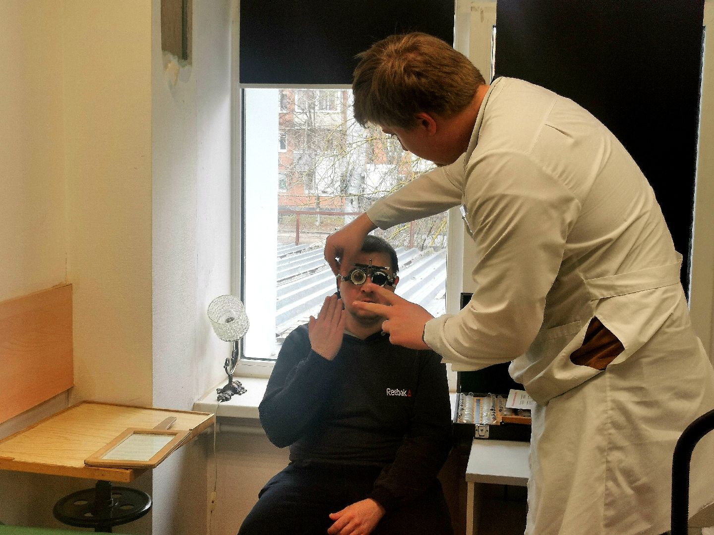 Подольск, беженцы, врач