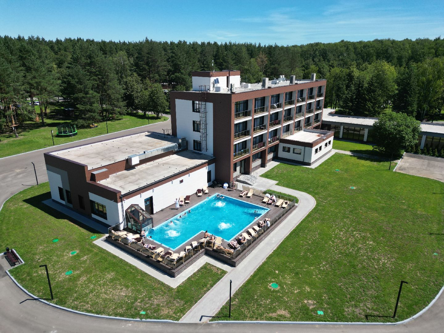 воскресенск, отель, благоустройство, видео с коптера,