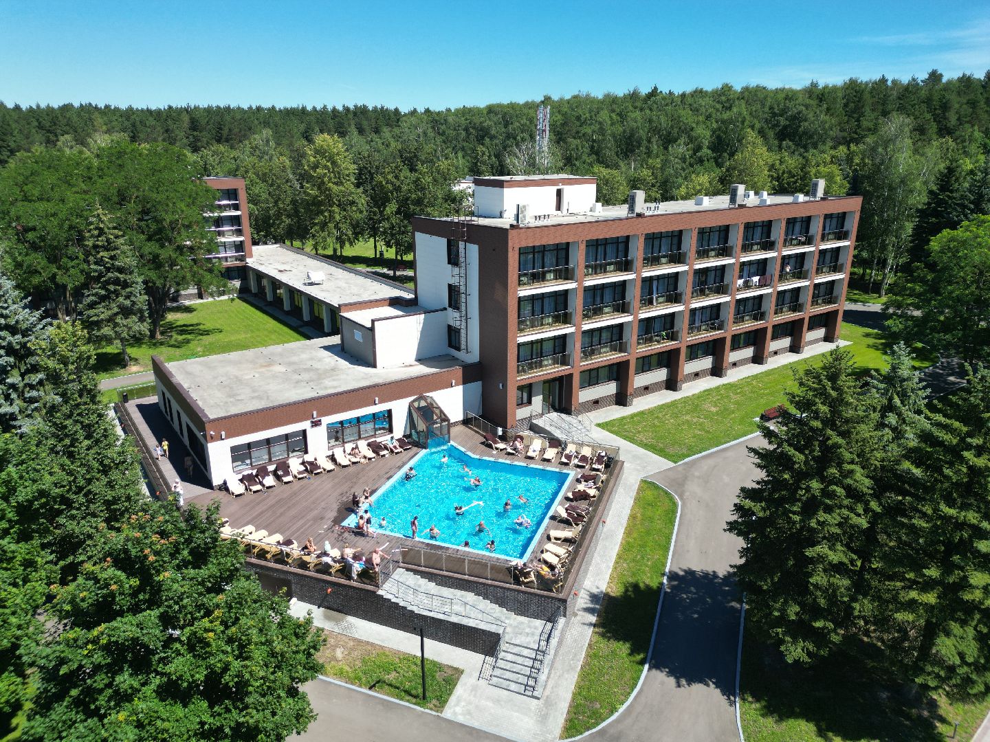 воскресенск, отель, благоустройство, видео с коптера,