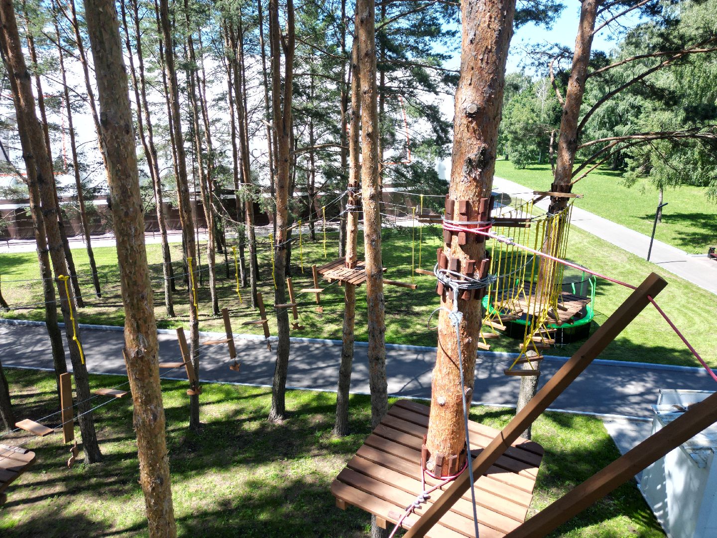 воскресенск, отель, благоустройство, видео с коптера,