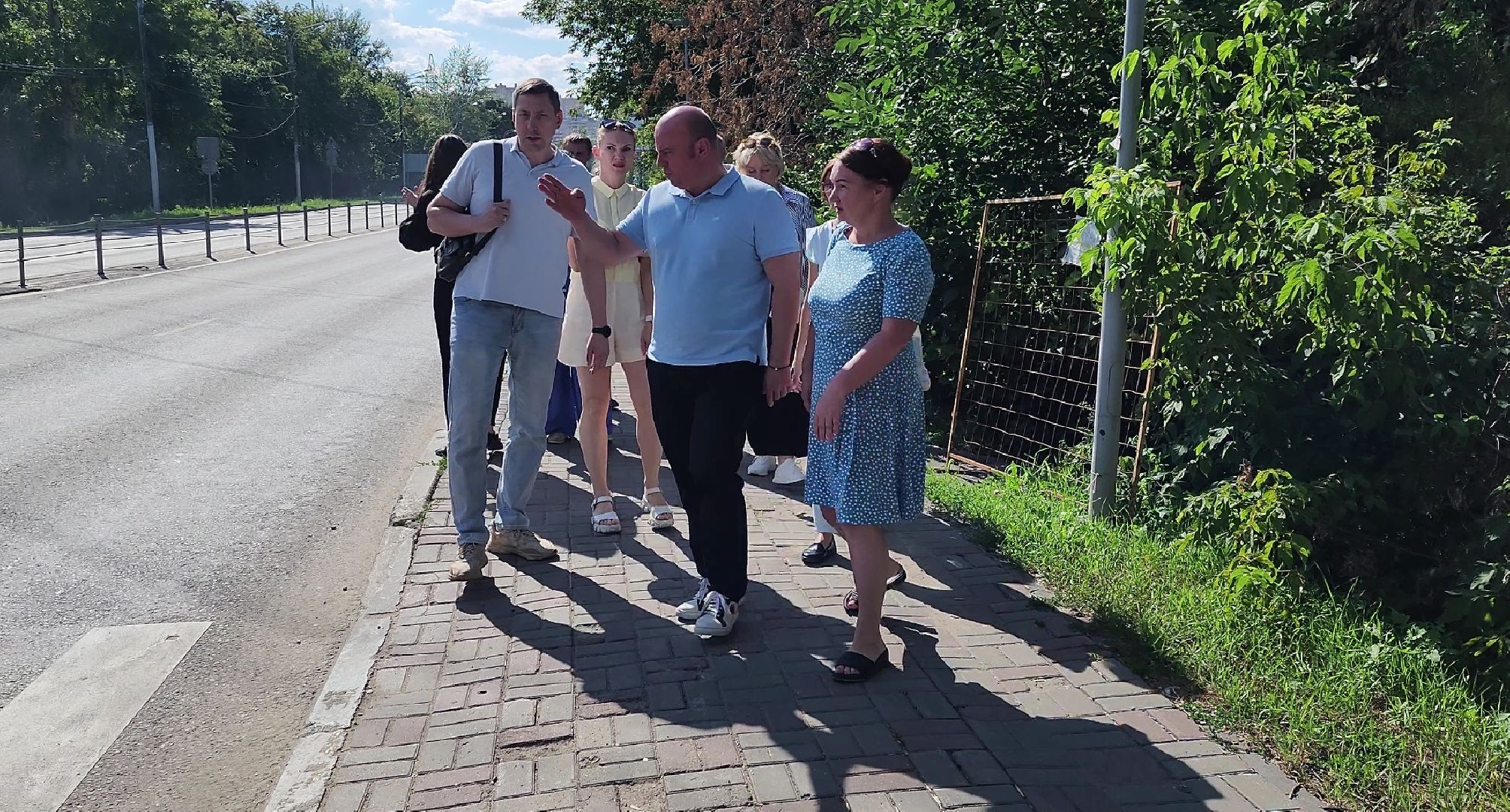 безопасность движения, проверка тротуарной сети, пеший маршрут,