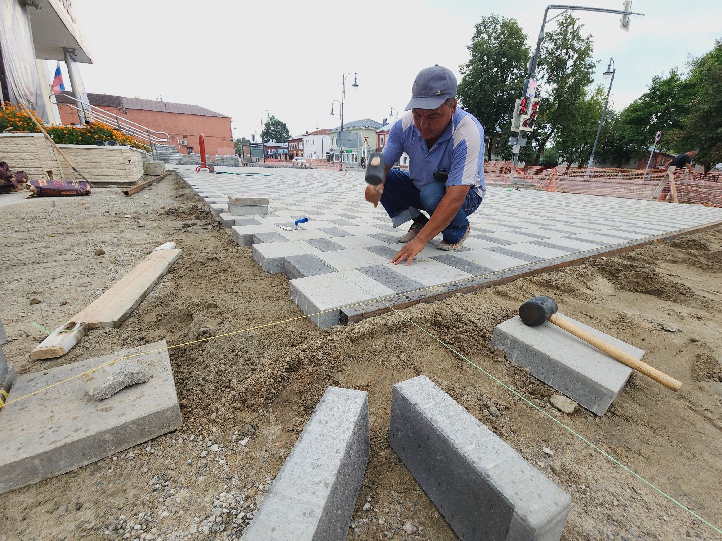 Егорьевск, Подмосковье, Московская область, плитка, тротуар, пегас,