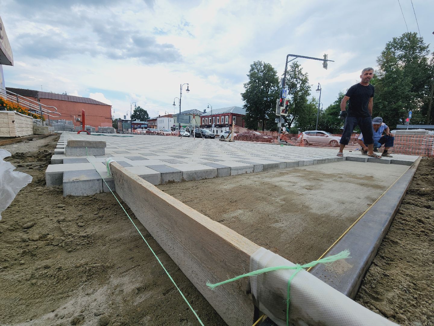 Егорьевск, Подмосковье, Московская область, плитка, тротуар, пегас,