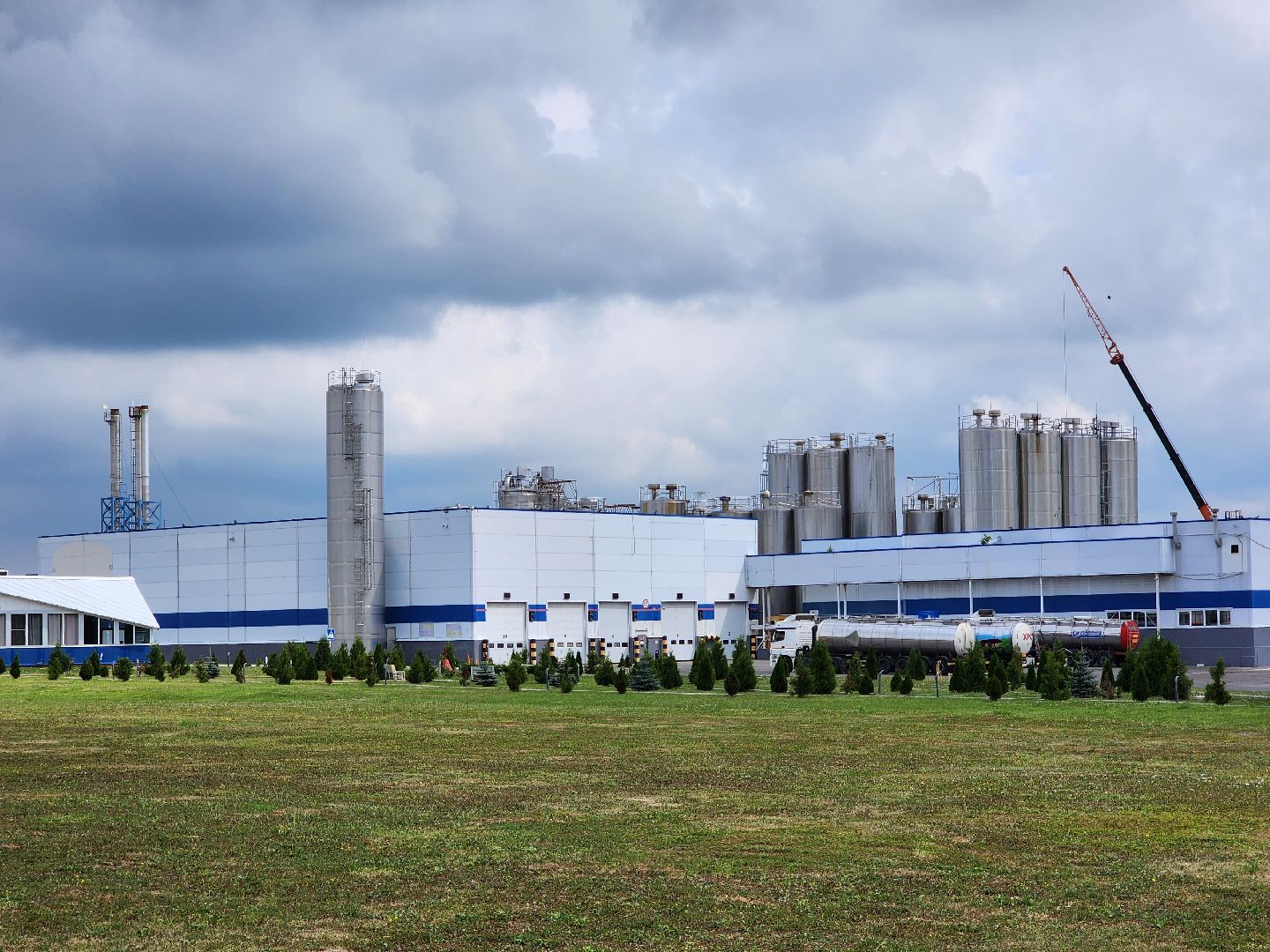 Чехов, поселок Любучаны, завод, предприятие, Health and Nutrition, рост производства, увеличение объемов производства, молочная продукция, йогурты, творожки, молоко, пищевая промышленность, экономика,