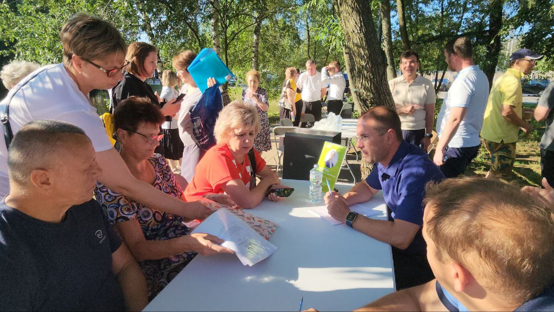 люберцы, Глава администрации городского округа Люберцы Владимир Волков, выездная администрация, просьба жителей,