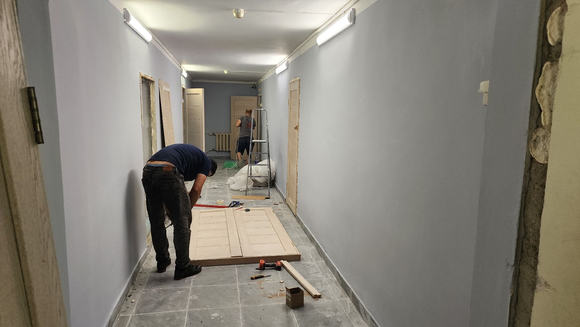 подмосковье, дедовск, спортивная школа, ремонт, благоустройство,