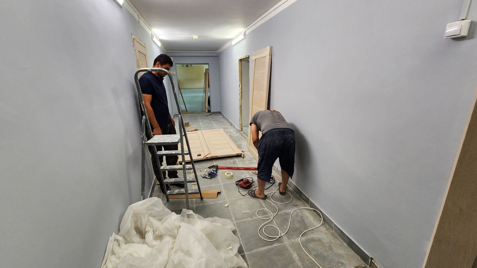 подмосковье, дедовск, спортивная школа, ремонт, благоустройство,