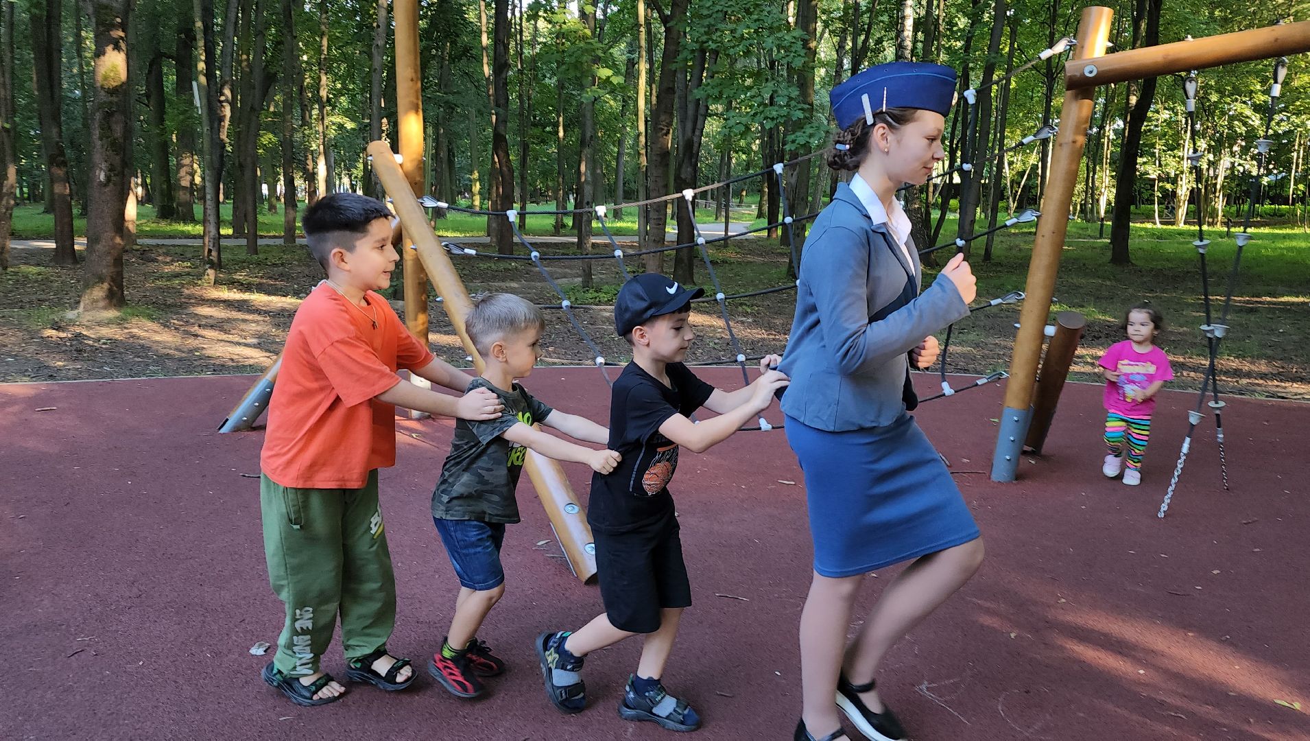 парки Подмосковья, Лосино-Петровский, дети, лето в Подмосковье,