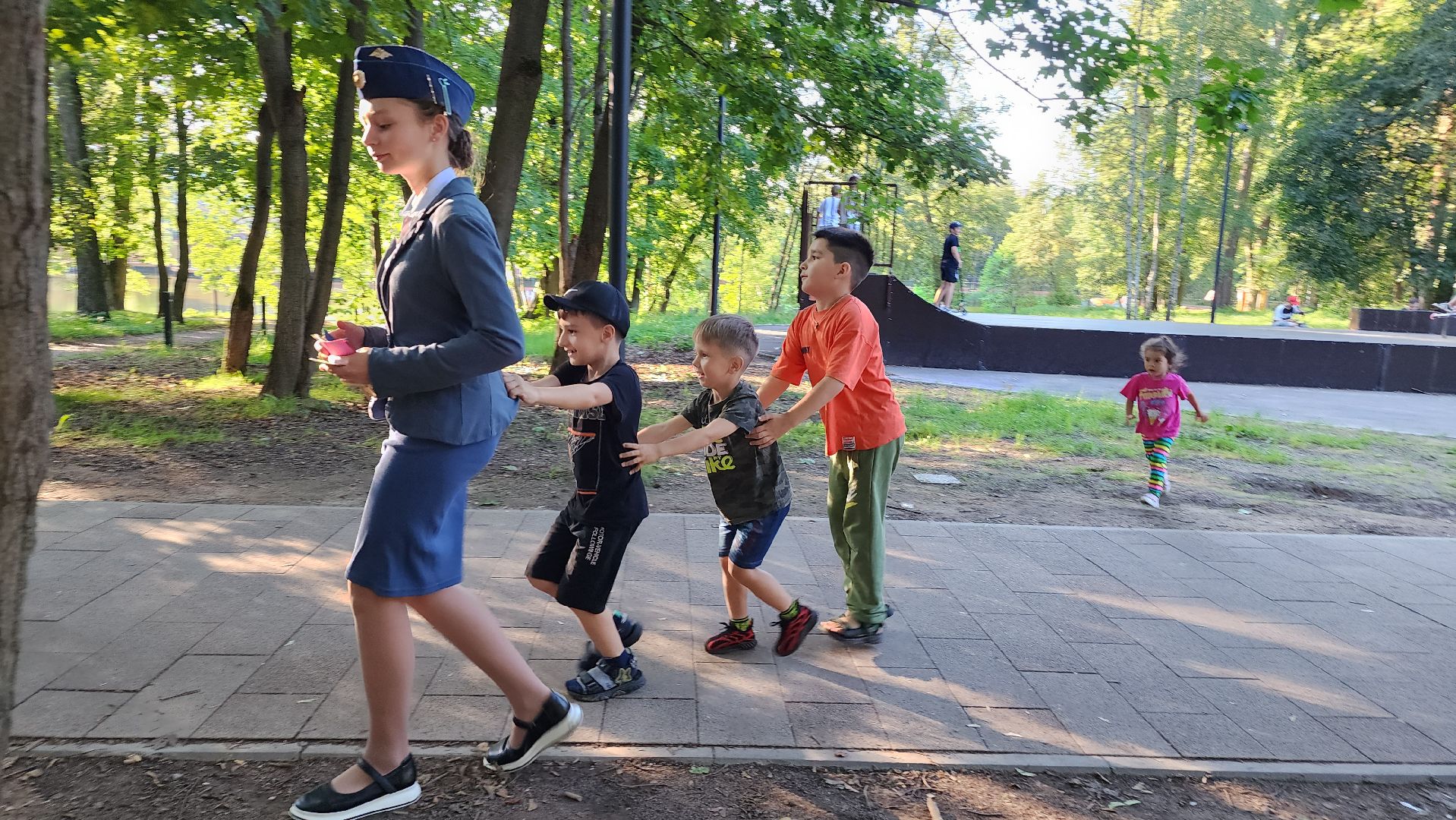 парки Подмосковья, Лосино-Петровский, дети, лето в Подмосковье,