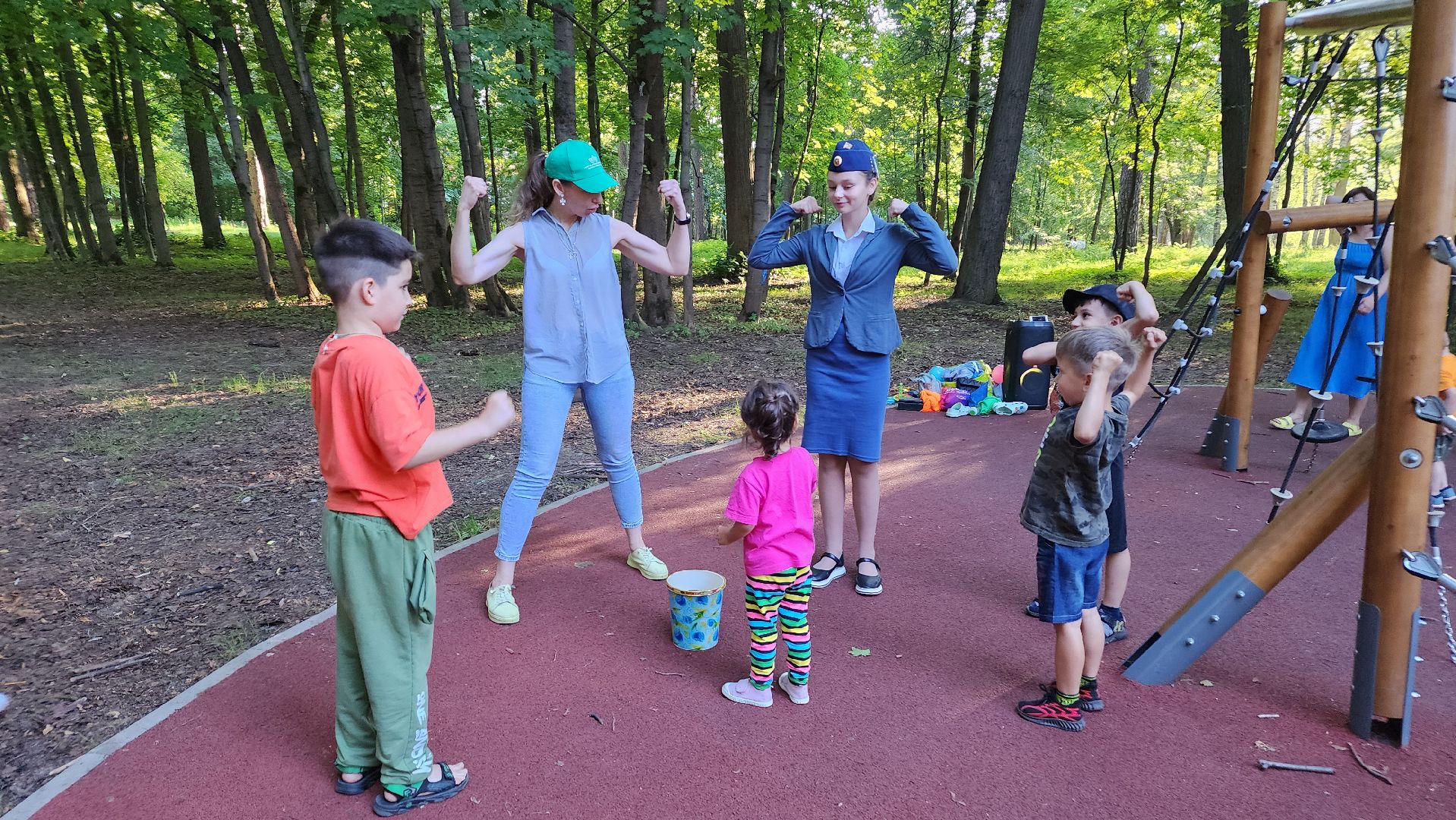 парки Подмосковья, Лосино-Петровский, дети, лето в Подмосковье,