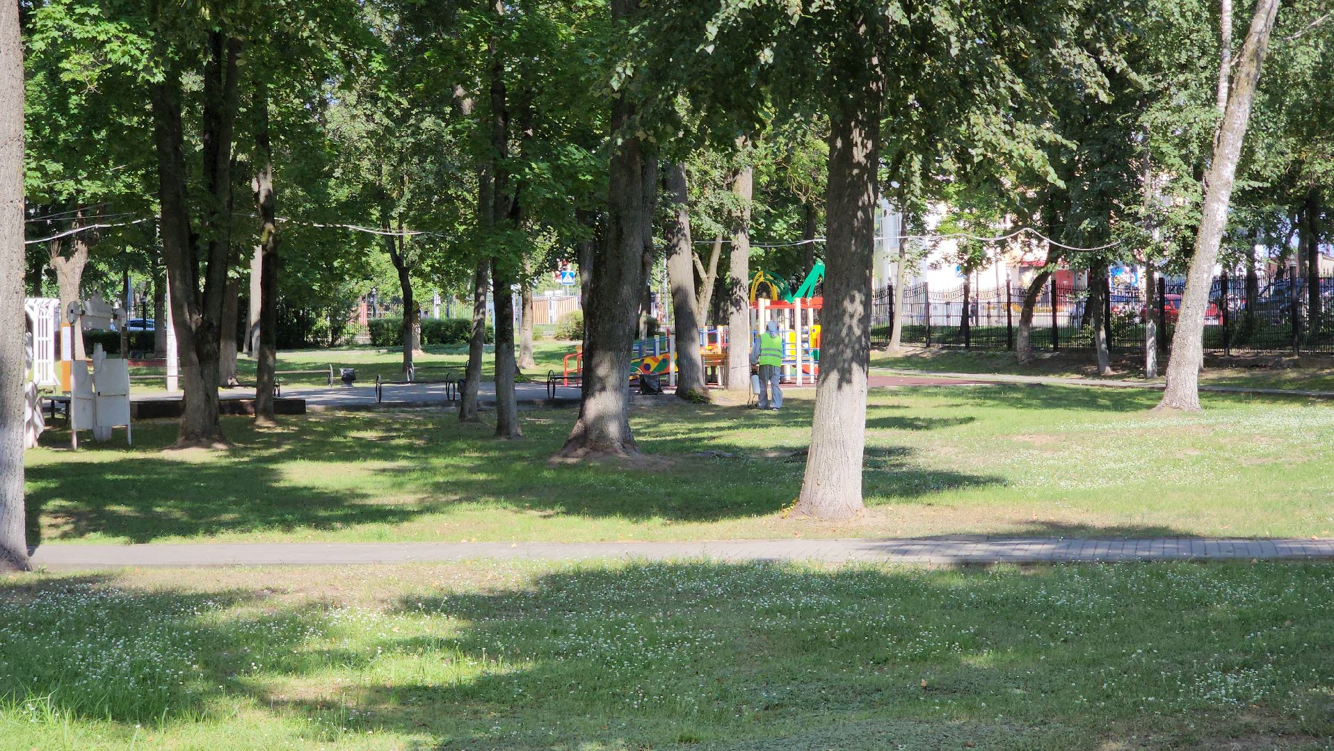 егорьевск, парк, пегас, клещи, обработка, благоустройство,