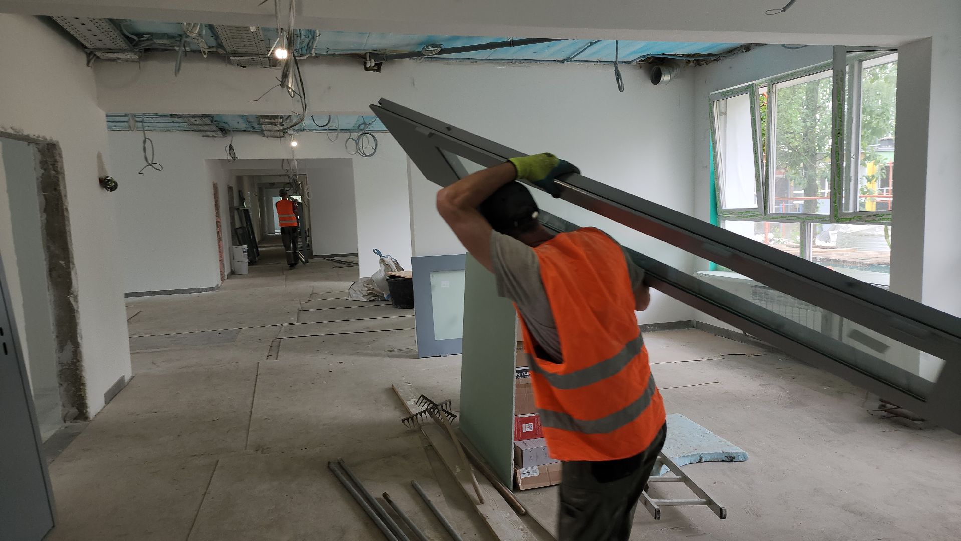 серпухов, подмосковье, капремонт школы,