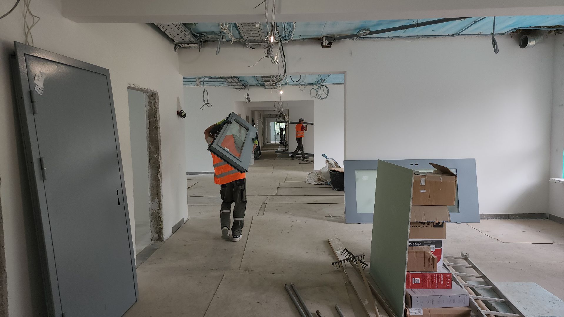 серпухов, подмосковье, капремонт школы,